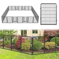 thumbnail image 1 of Metal Garden Fence 75ft(L)×40in(H) No Dig Fence Panels with Gate Fencing for Yard Animal Barrier Decorative Garden Fencing for Backyard Patio Garden Flower Beds, 1 of 8