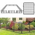 thumbnail image 1 of Metal Garden Fence 85ft(L)×32in(H) No Dig Fence Panels with Gate Fencing for Yard Animal Barrier Decorative Garden Fencing for Backyard Patio Garden Flower Beds, 1 of 8