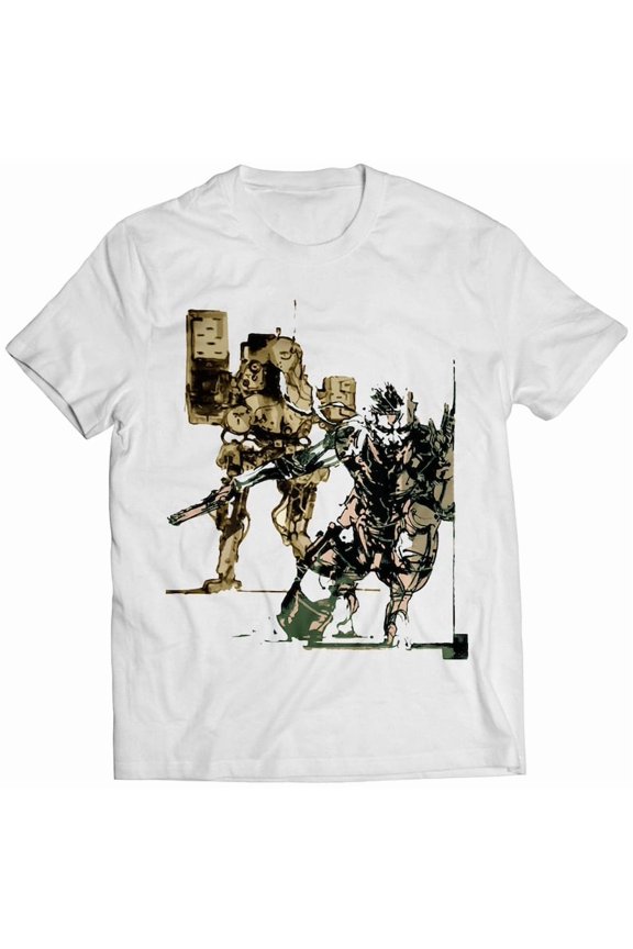 Metal Gear 2 Solid Snake Premium Unisex T-shirt (vectorized Design)
