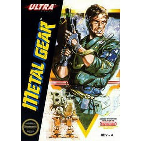 Metal Gear - Nintendo NES (Used)
