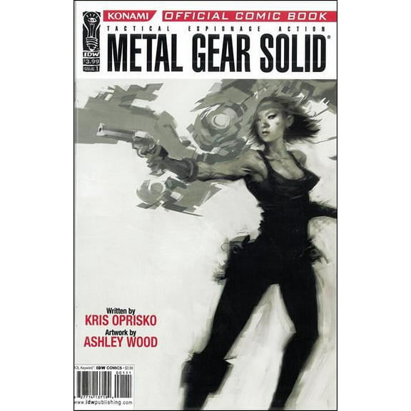 Metal Gear Solid #1 (2nd) VF ; IDW Comic Book