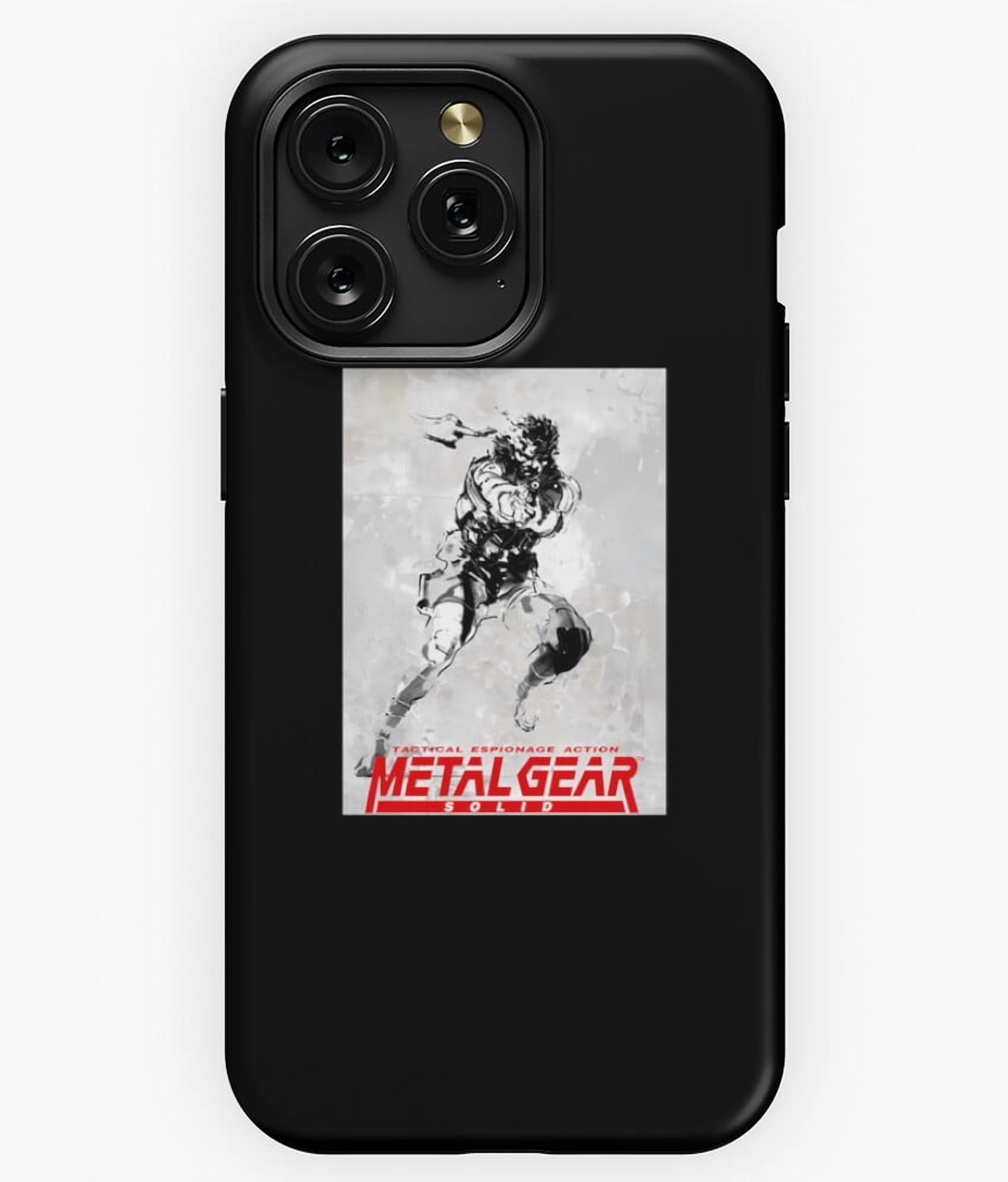Metal Gear Solid 1 Retro Art M1795 Phone Case for iPhone 17 16 15 14 13 ...