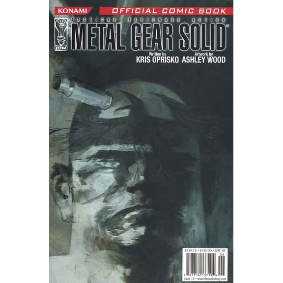 Metal Gear Solid #10 VF ; IDW Comic Book