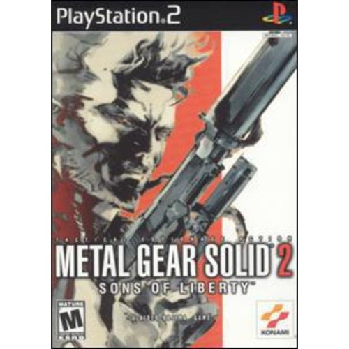Metal Gear Solid 2 Sons Of Liberty Sony PlayStation 2 PS2 Complete 