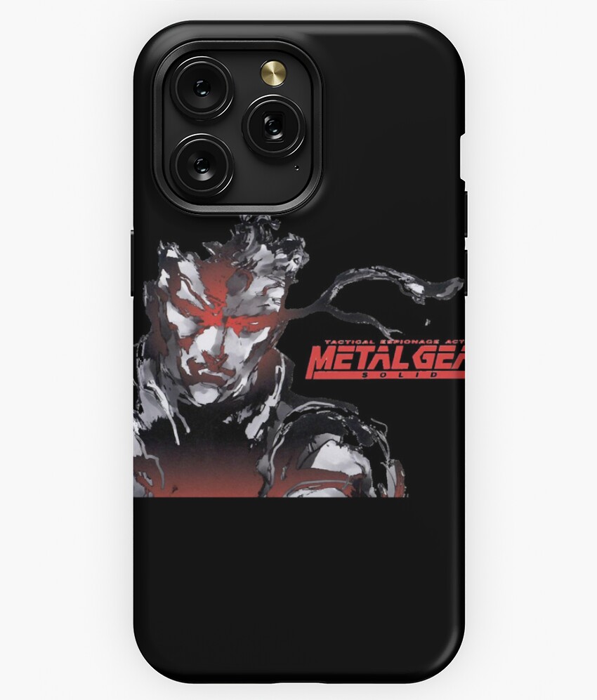 Metal Gear Solid 3 Fan Design M1906 Phone Case for iPhone 17 16 15 14 ...