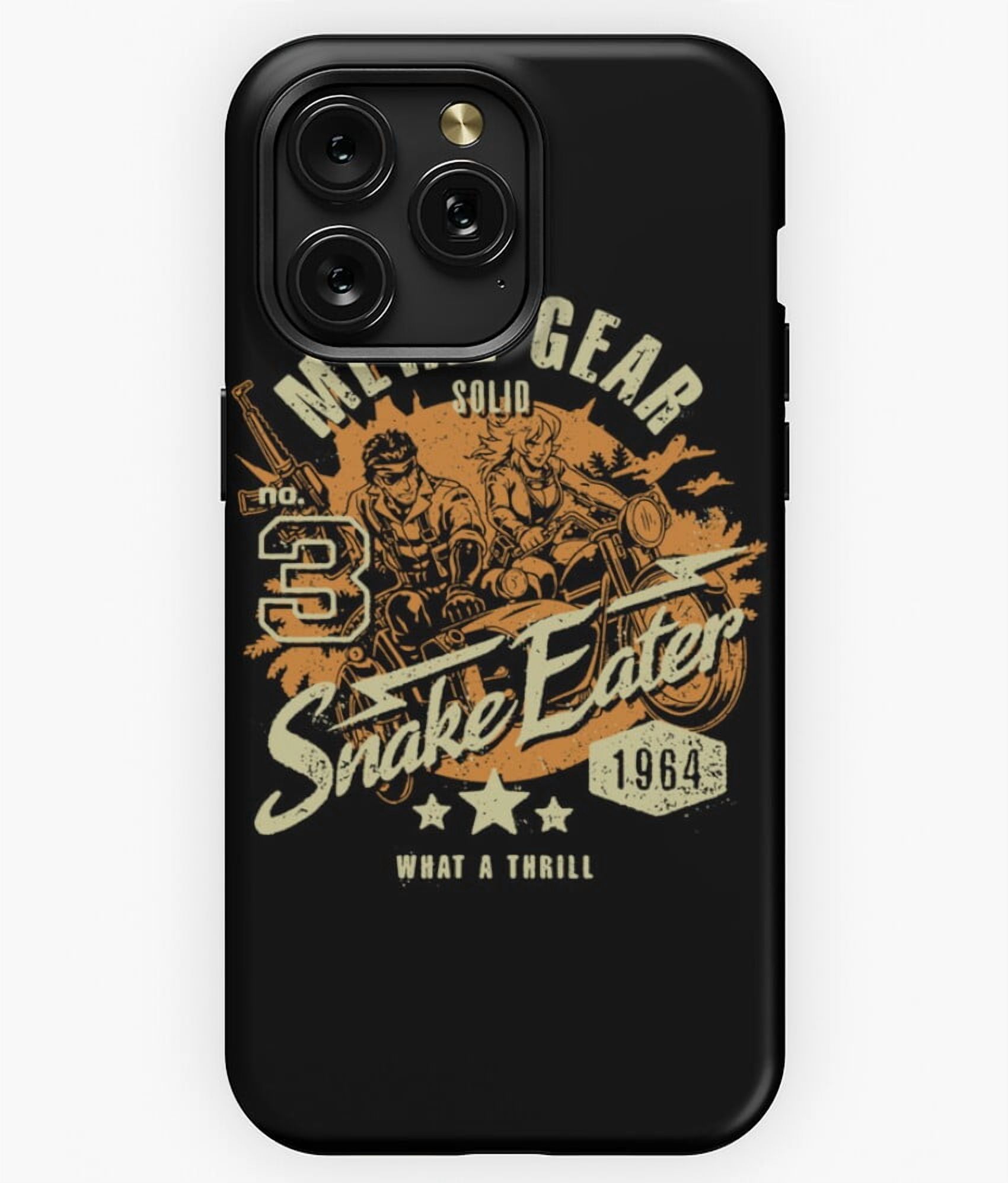 Metal Gear Solid 3 Snake Eater M1874 Phone Case for iPhone 17 16 15 14 ...