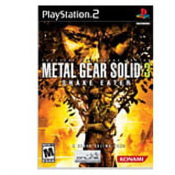 PS2 - Playstation 2 - Jogo Metal Gear Solid 3 Snake Eat