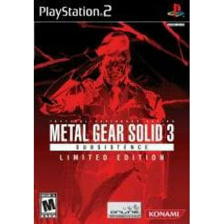 Metal Gear Solid 3 Subsistence Limited Edition - PS2 Playstation 2 (Used)