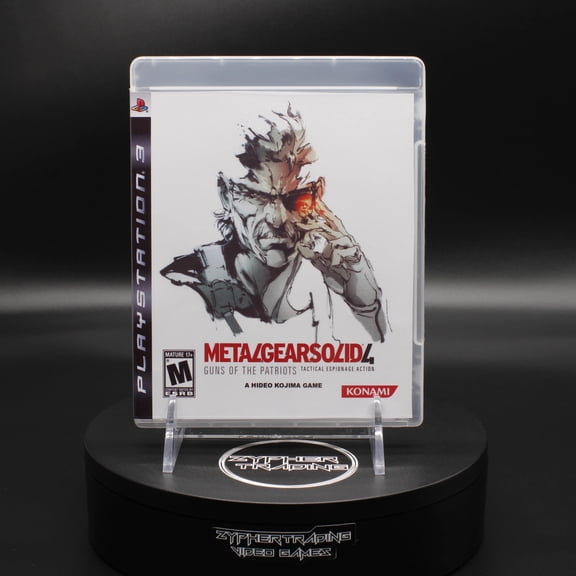 Restored Metal Gear Solid 4: Guns of the Patriots for Sony PlayStation 3