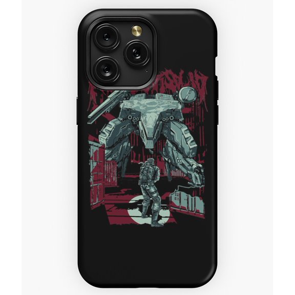 Metal Gear Solid Classic Art M1797 Phone Case for iPhone 17 16 15 14 13 12 11 Pro Max