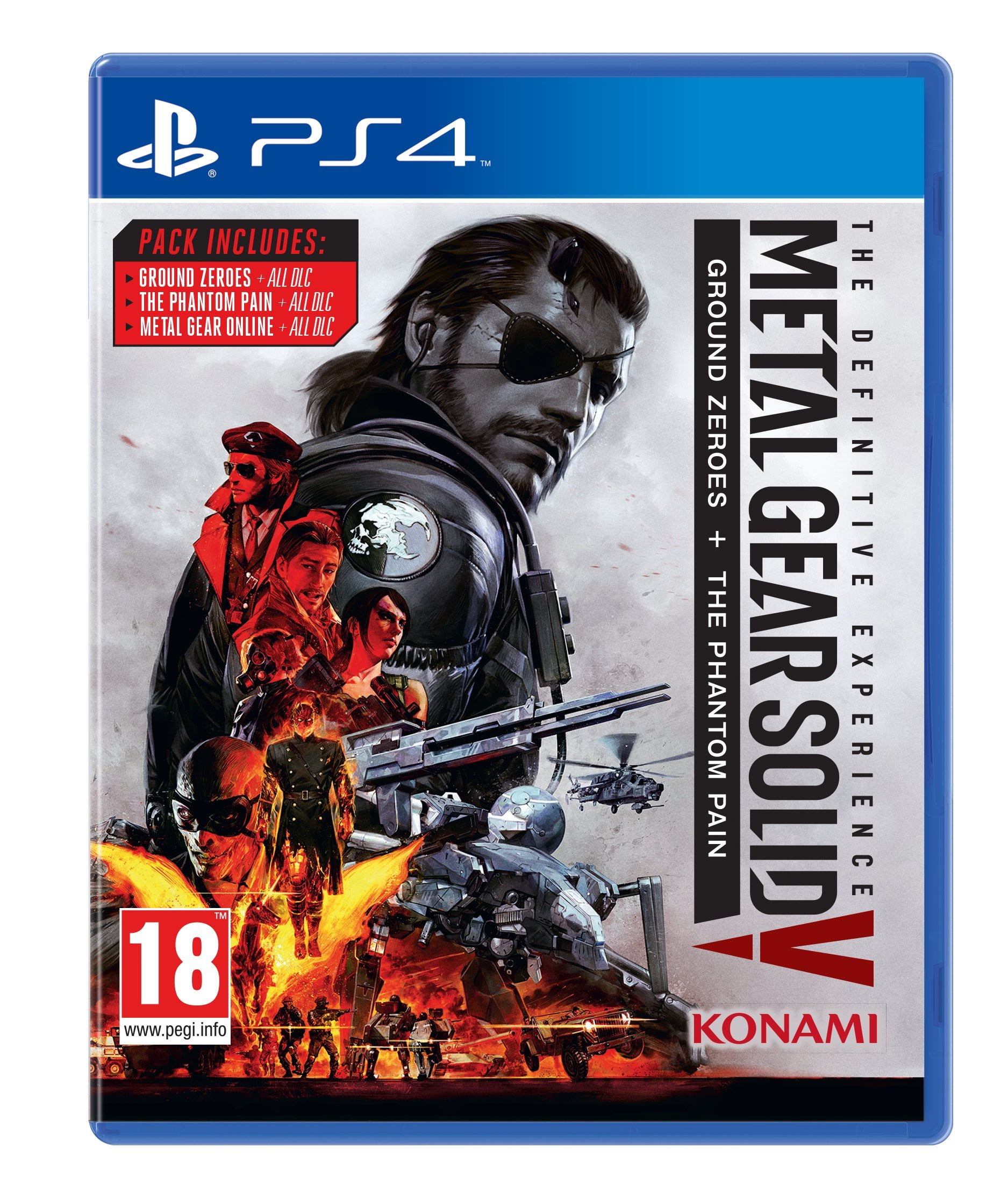 Metal Gear Solid V: Definitive Experience PS4 Video Game - Walmart.com