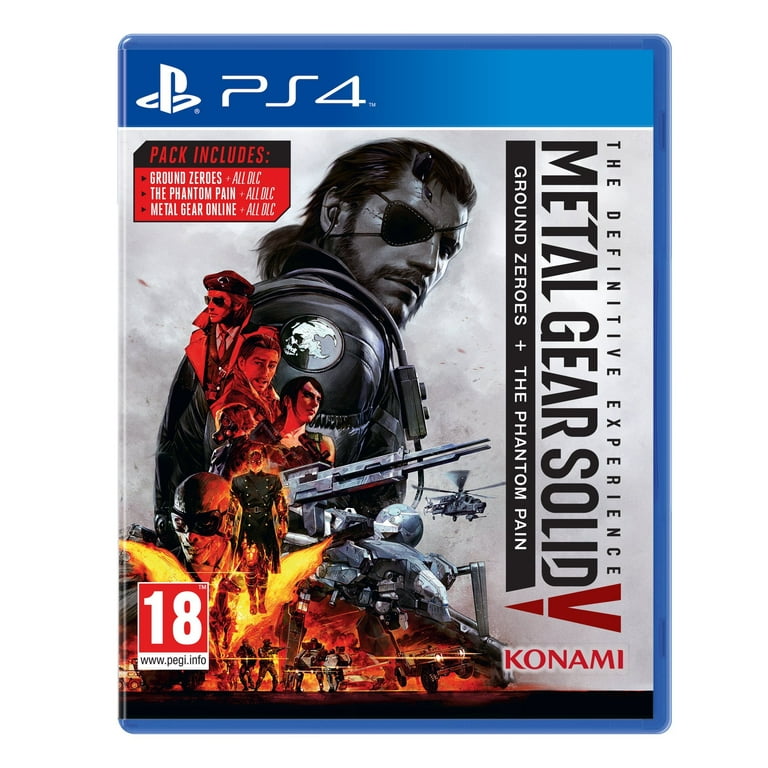 Metal Gear Solid V: Definitive Experience PS4 Video Game - Walmart.com