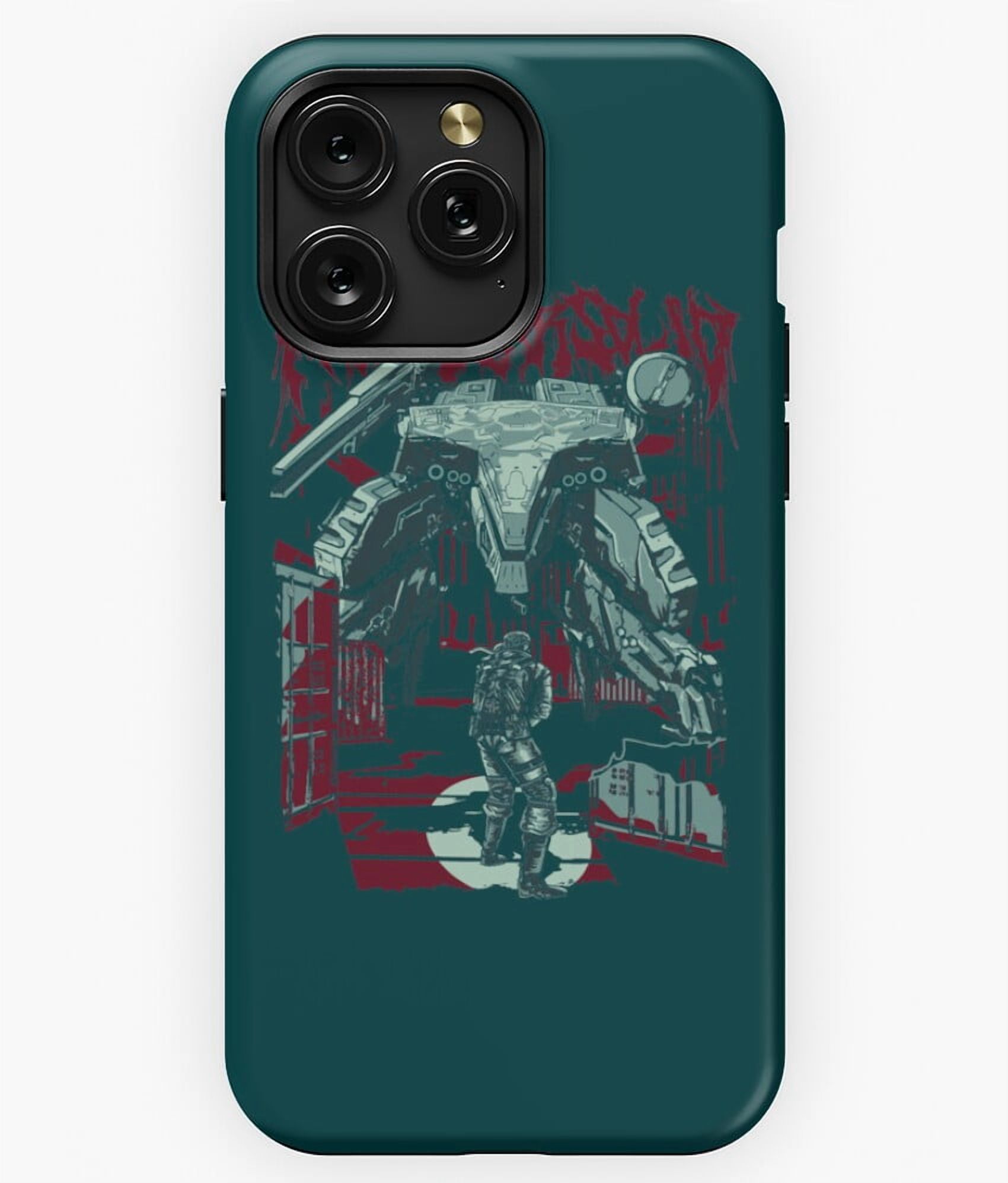 Metal Gear Solid Fan Art Game M1856 Phone Case for iPhone 17 16 15 14 ...