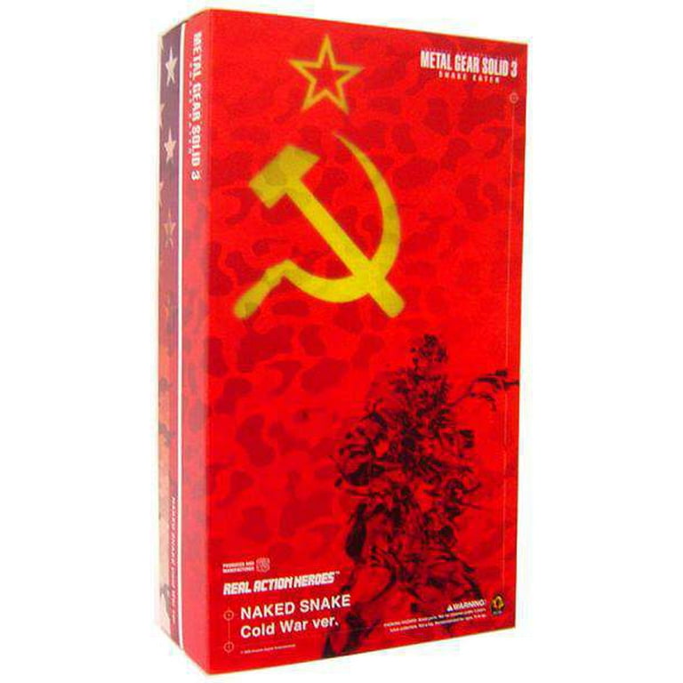 Metal Gear Solid Real Action Heroes Naked Snake Collectible Figure