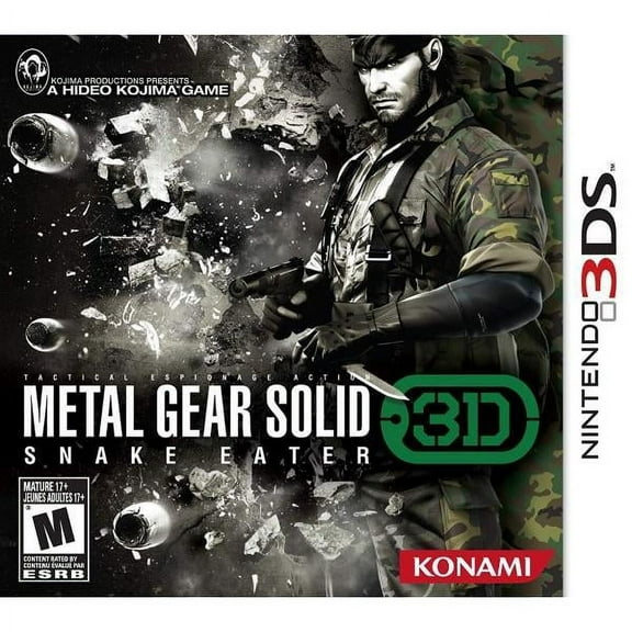 Metal Gear Solid Snake Eater - Nintendo 3DS