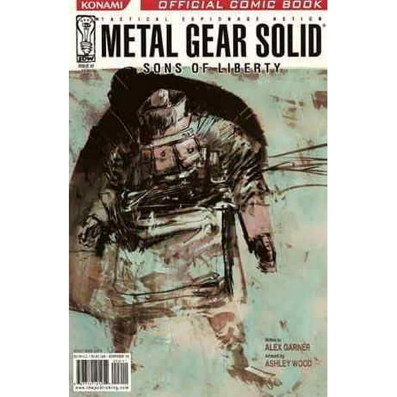 Metal Gear Solid: Sons of Liberty #2A VF ; IDW Comic Book