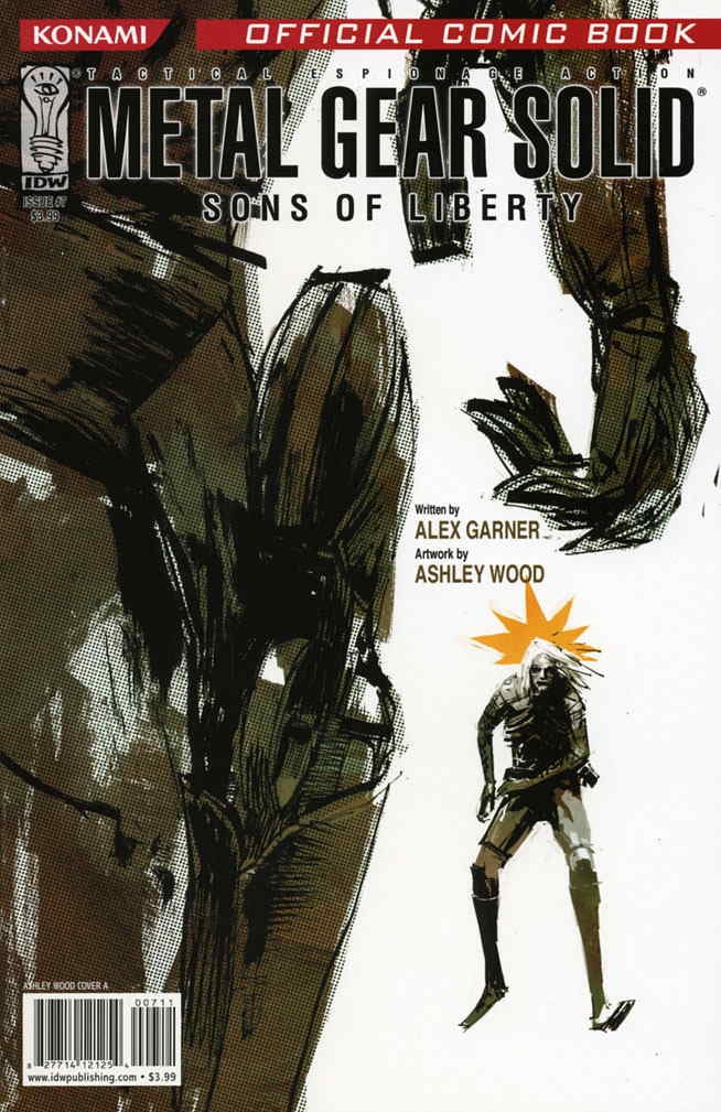 Metal Gear Solid: Sons of Liberty #7A VF ; IDW Comic Book