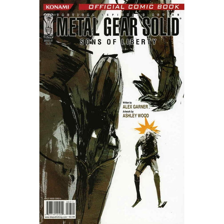 Metal Gear Solid: Sons of Liberty #7A VF ; IDW Comic Book