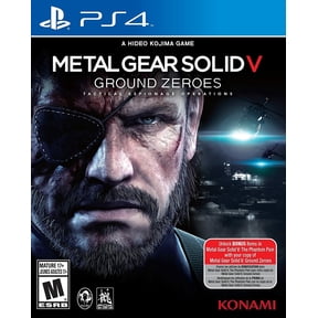Metal Gear Solid V Ground Zero PS4