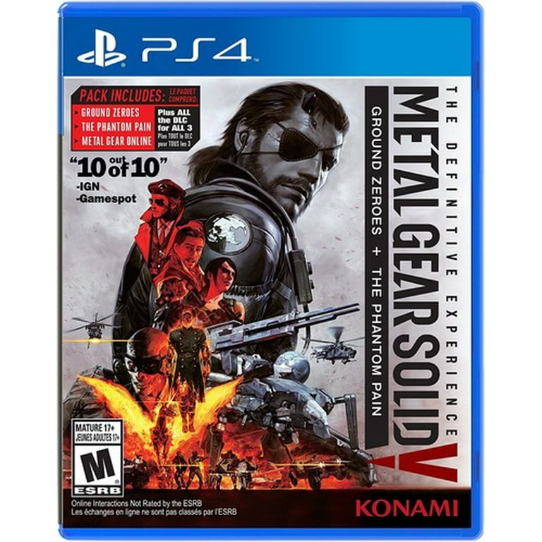 Metal Gear V: The Definitive Experience, Konami, PlayStation 4, [Physical], 20313 - Walmart.com