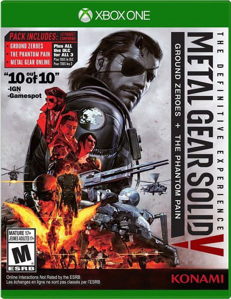 Metal Gear Solid V: The Phantom Pain (Microsoft Xbox 360, 2015) Video Game