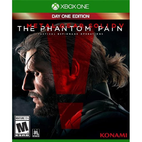 Restored Metal Gear Solid V: The Phantom Pain, Physical/Xbox One, Action & Adventure Shooter Game, Stealth, Fighting, Day One Edition