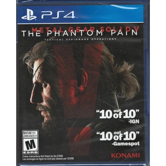 Metal Gear Solid V: The Phantom Pain PlayStation 4