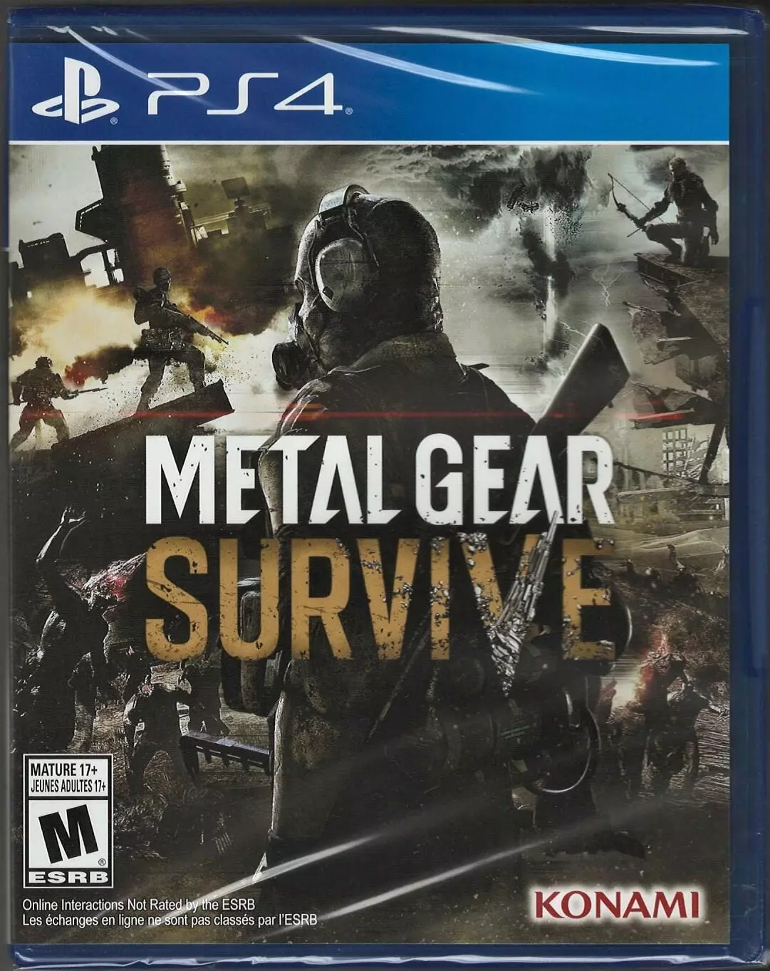 (未使用･未開封品)L GEAR SURVIVE - PS4 Amazon.com: Metal Gear Survive - PlayStation 4 : Konami of