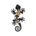 thumbnail image 1 of Metal Gecko Wall Art, Large Outdoor Lizard Wall Decoration for Fence Porch Garden, Handmade Metal Gecko Wall Hanging Sculpture for Living Room Bedroom Study Patio Home Decoration and Gift, 1 of 5