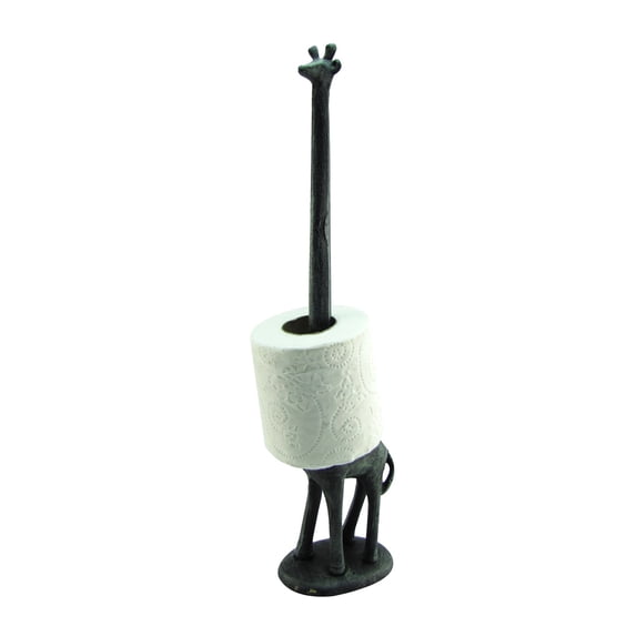 Metal Giraffe Bathroom Toilet Tissue Roll/Kitchen Paper Towel Holder Home Decor