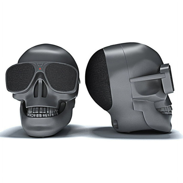Skull sale bluetooth speaker