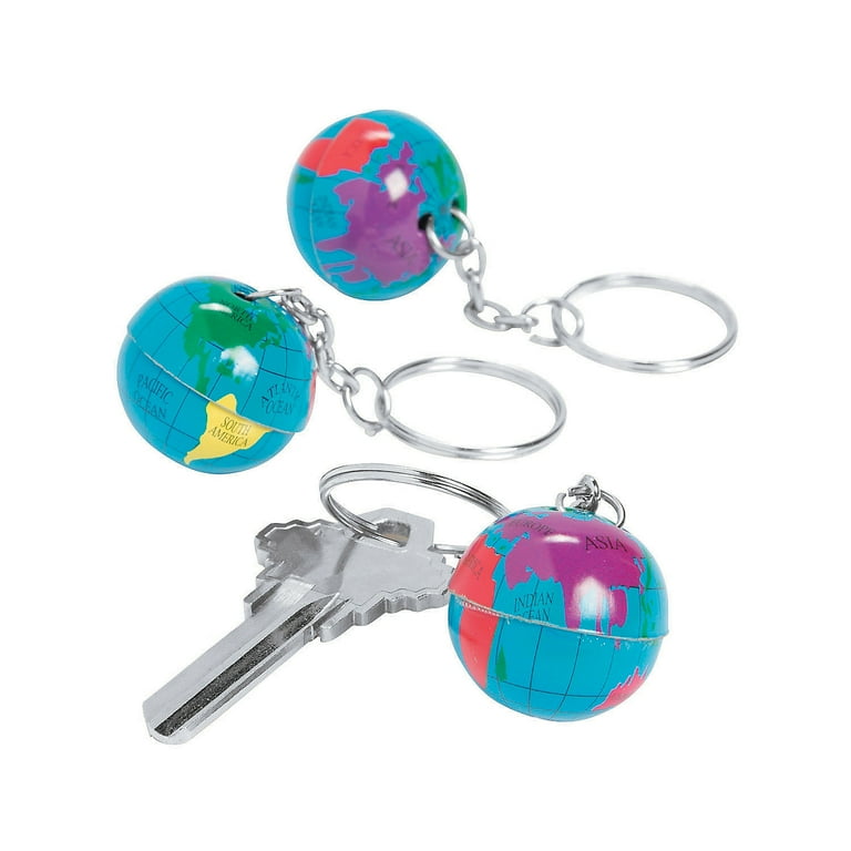 Mini globe keychain sale