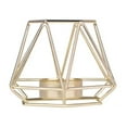 thumbnail image 1 of Metal Gold Candle Holder for Table Centerpiece, Candle Stand Wrought Iron Geometric Candle Holders Decorative Tea Light for Home Decor Table Decorations Centerpiece Crafts Clearance, 1 of 4