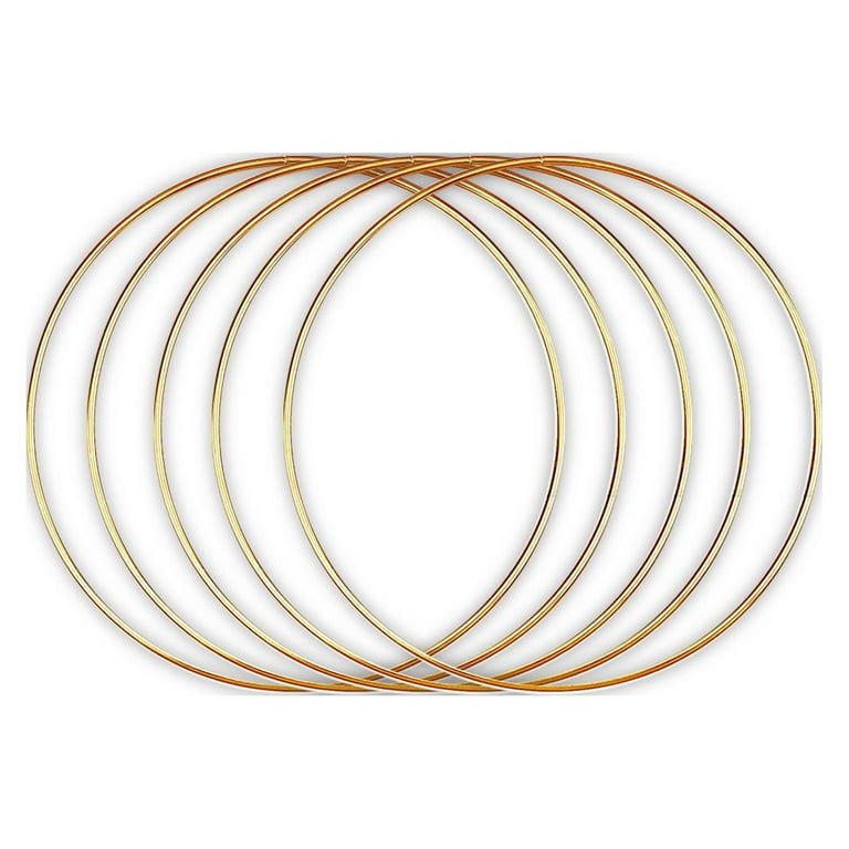 1.5 inch Round Gold Metal Rings for Crafts 