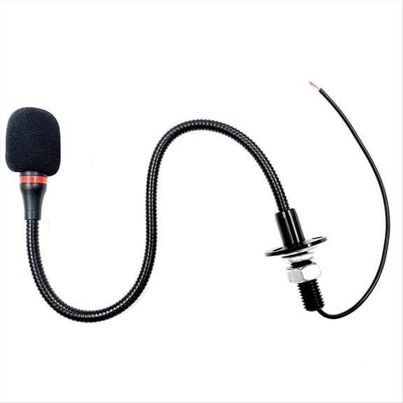 Metal Gooseneck Microphone Speech Computer Desktop Condenser Conference Microphone for Live Presentations Announcement