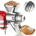 thumbnail image 1 of TOCOKEID All Metal 9-Speed Grain Mill Attachment for KitchenAid Stand Mixers, 1 of 8