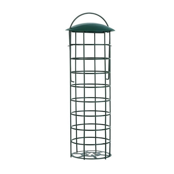 Metal Grid Bird Feeder, Rainproof and Durable, for Attracting Various Birds in Outdoor Environment