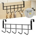 thumbnail image 1 of Metal Grid Hooks Rack for Wall Grid Panel, 2 Pack Hanging Hooks for Wall Grid Storage and Display, Grid Wall Accessories Black Organizer for Wire Grid Wall, 1 of 8