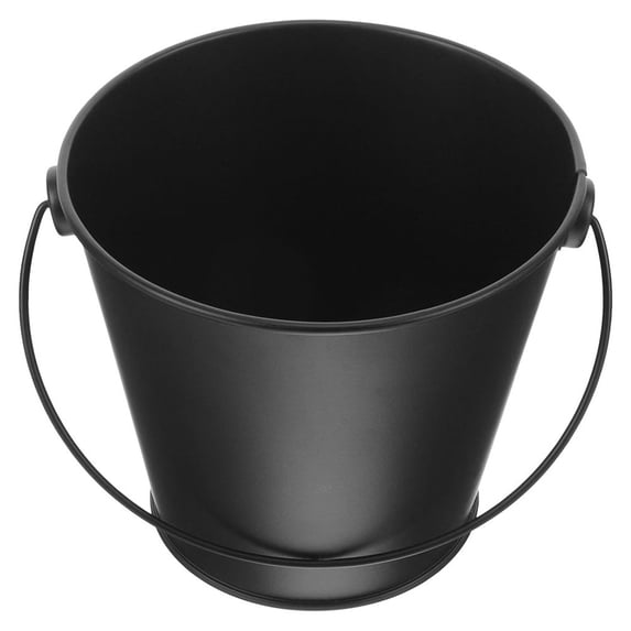 Metal Grill Drip Grease Bucket Barbecue Grease Bucket Oil Bucket Grease Container