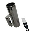 thumbnail image 2 of Metal Guiro Instrument With Scraper - Latin Percussion Shaker For Music Education & Performance 2 of 5
