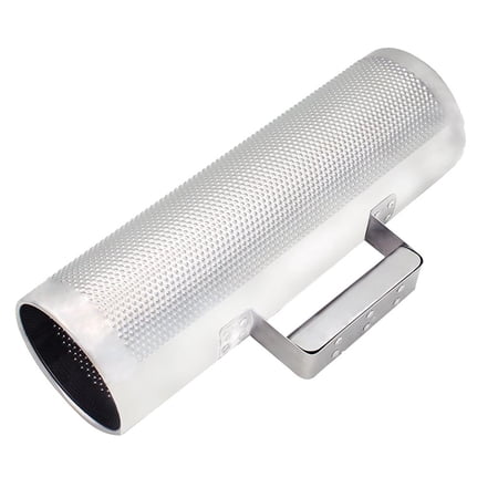 Metal Guiro r, 12 inch x 5 inch Stainless Steel Guiro Instrument with Scraper Percussion Instrument Musical Training Tool