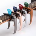 thumbnail image 1 of Metal Guitar Capo for Acoustic/Electric/Classic Trigger Change Tune Key Clamp, 1 of 8