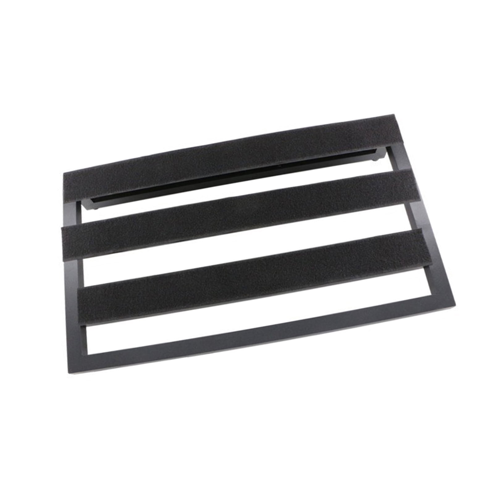 Metal Guitar Effect Pedal Board Stable Practical Effects Bracket Nonslip Effect Track Board for Stage Performances