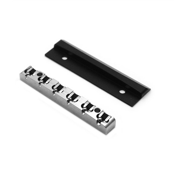Metal Guitar Roller Nut Electric Guitar Hardware Brass Roller Guitar Nut Replacement for Electric Guitars Precisions Fit