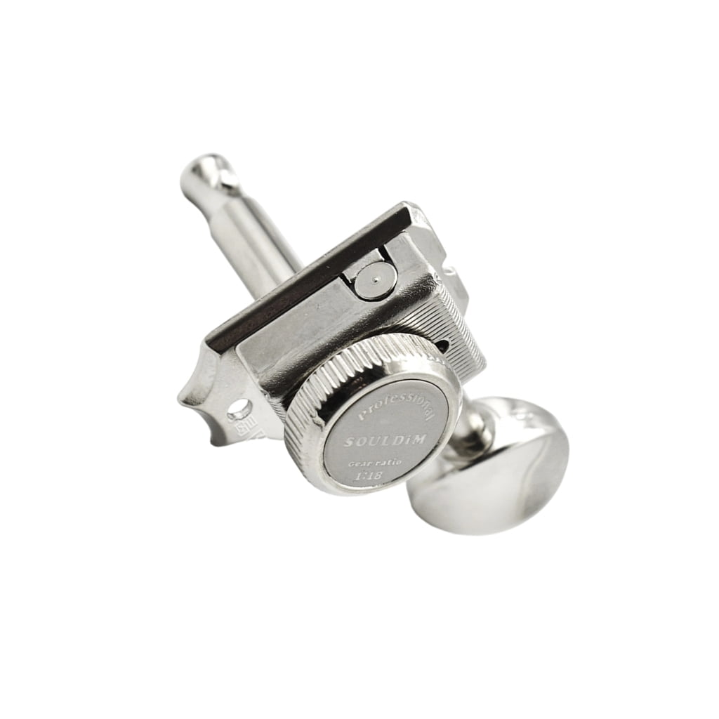 Metal Guitar Tuning Pegs Alloy Guitar Machine Heads Knobs Locking Tuner Replacement Guitar Accessories Enduring