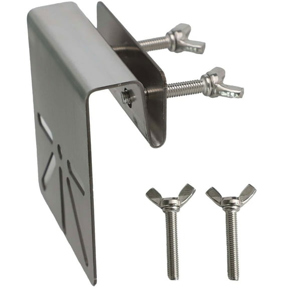 Metal Gutter Mount Bracket For Eufy SoloCam S340E30 Solar Camera Mount Rain Gutter Bracket Drainage Groove