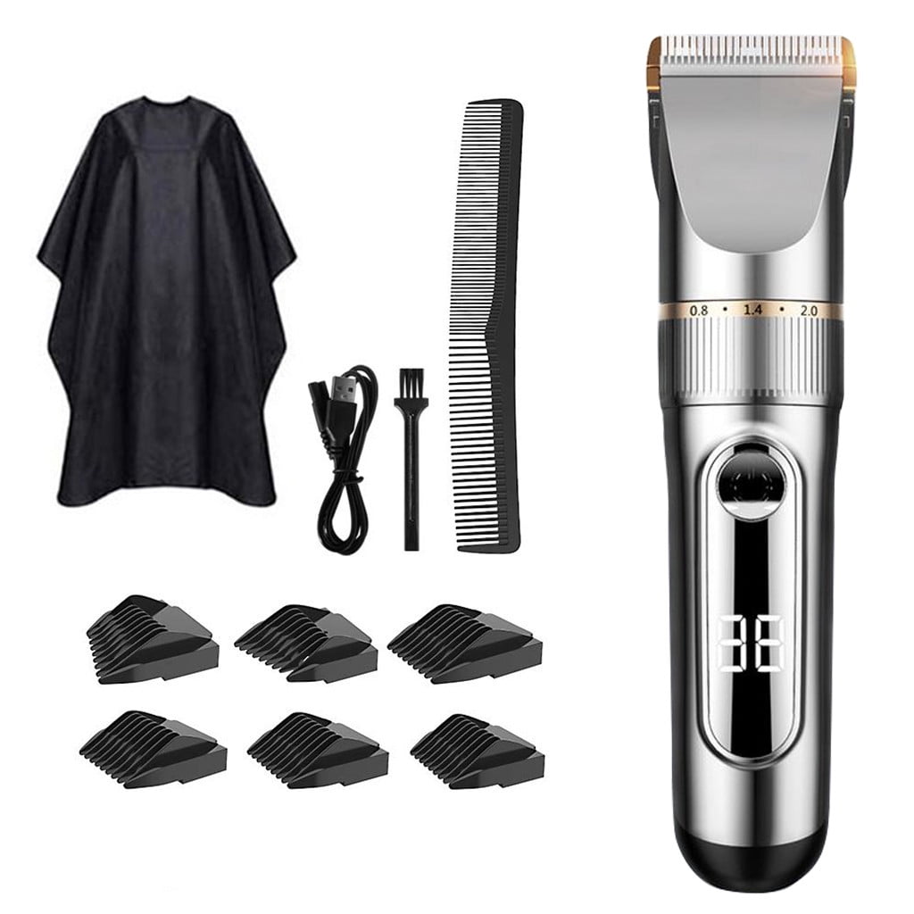 Metal Hair Clipper Cordless Hair Grooming Home Haircut Haircut Comb