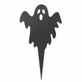 thumbnail image 1 of Metal Halloween Ghost Garden Stake, 11.8Inch Durable Weatherproof Yard Art with Spooky Silhouette Design, Outdoor Lawn Decoration for Garden Patio Pathway Fall Decorations, 1 of 8