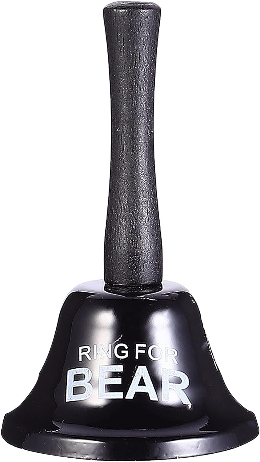 30-Pack Metal Hand Bells - Silver Service Bells With Black Wooden Handles