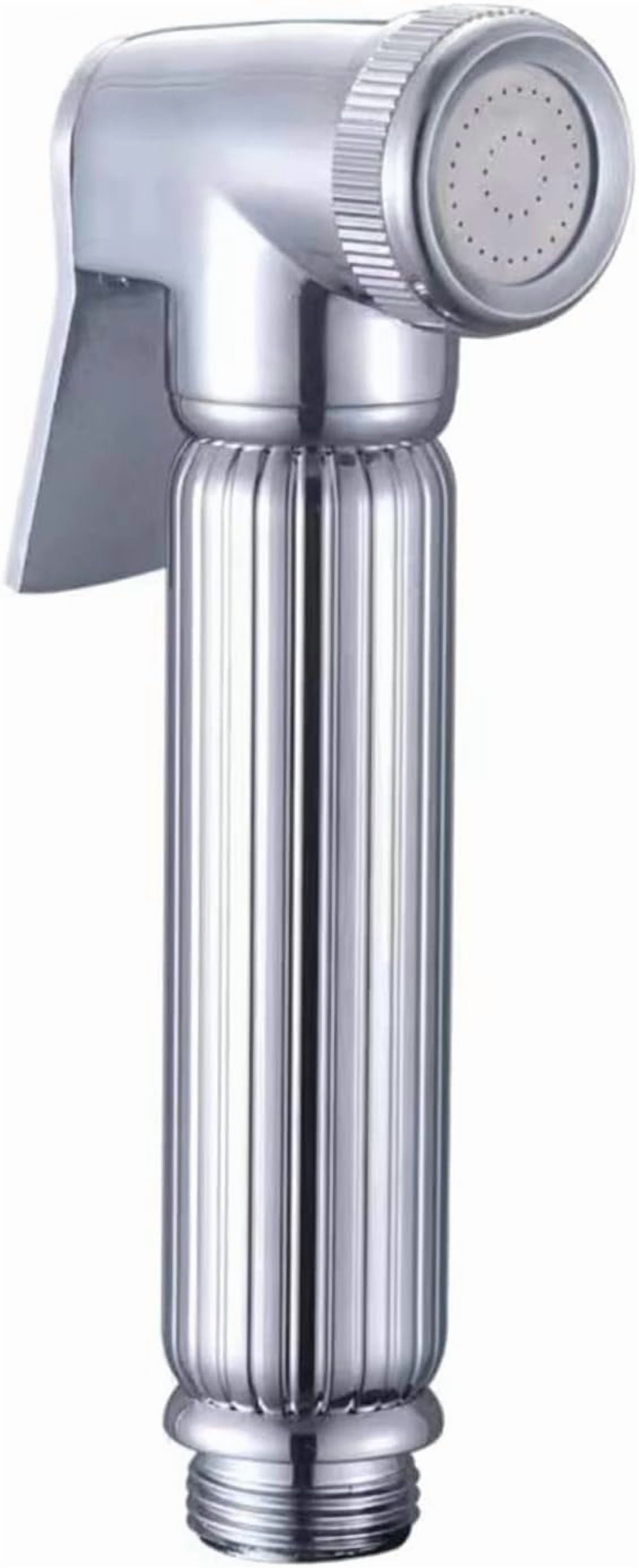 Metal Handheld Bidet Sprayer Toilet-Adjustable Water Pressure Control with Bidet Hose for Feminine Wash Bidet Faucets Sprayer for Kitchen and Toilet Cleaning